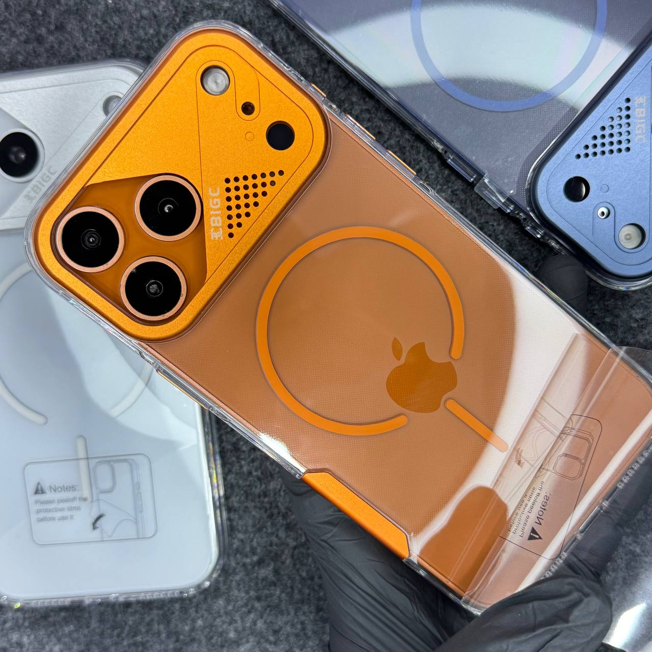 COOLING WINDOW CASE MAGNETIC CASE IPHONE CASE NON YELLOWING CASE
