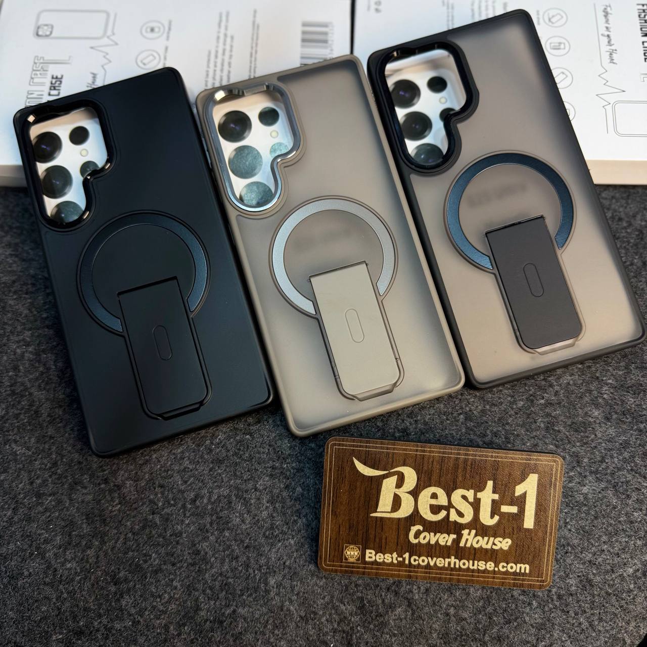 MATT FINISHING CASE STAND COVER S23ULTRA S24ULTRA S25ULTRA