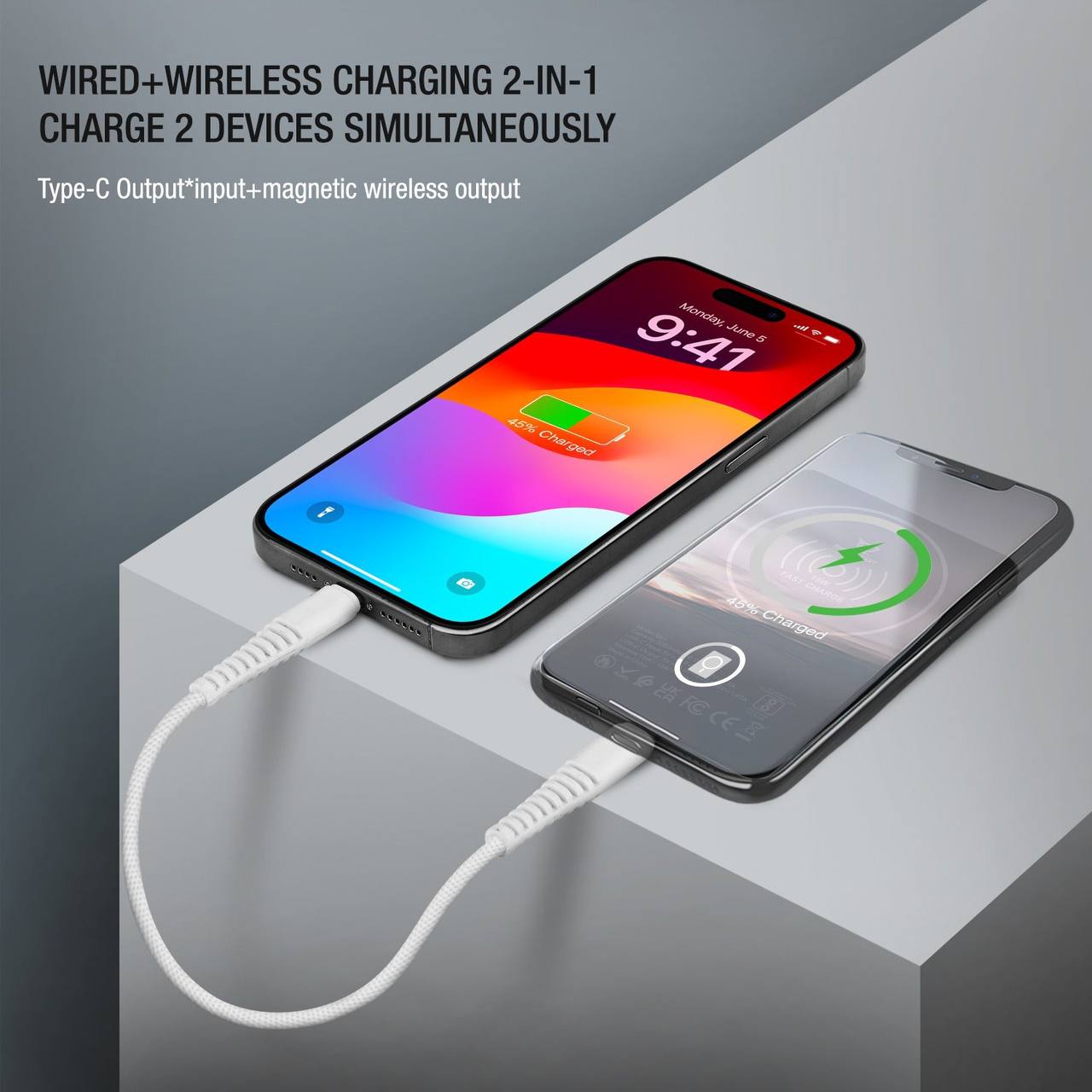 Slim Power bank 5000mah PHONOKART