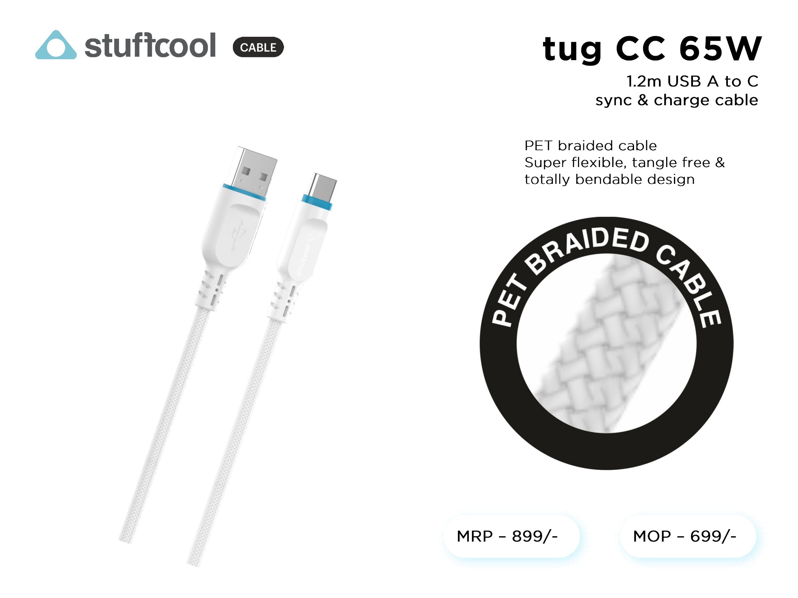 tug A-C 6.5A 1.2m USB -A to C CABLE stuffcool